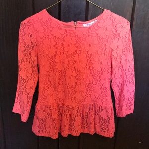 Lacey Peplum Top